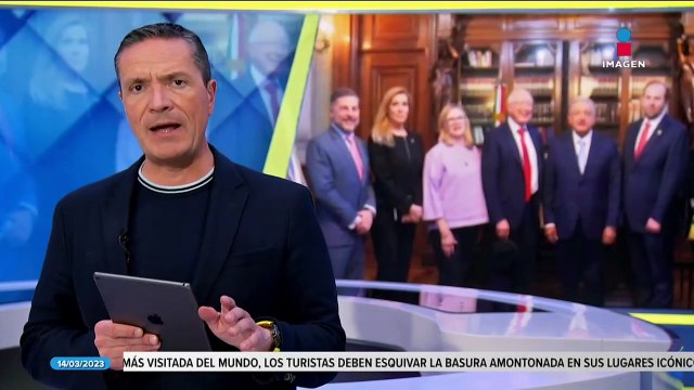 López Obrador se reúne con legisladores de EU para hablar sobre el fentanilo y el T-MEC