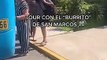 Estudiante de San Marcos viaja en el 'burrito' de la universidad y usuarios se sorprenden: 