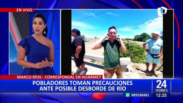 Ciclón Yaku: población de Huarmey teme desborde de rio ante intensas lluvias