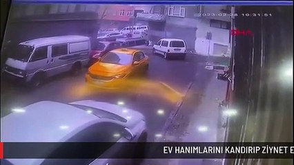 EV HANIMLARINI KANDIRIP ZİYNET EŞYALARINI ÇALAN ŞÜPHELİ YAKALANDI