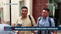 Terdakwa Pembacokan Ketua Ormas Divonis 3 Tahun 8 Bulan