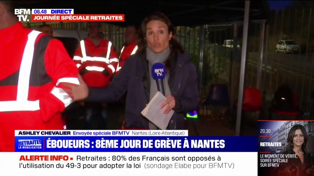 On va tenir le plus longtemps possible : à Nantes, les éboueurs entament leur 8e jour de grève