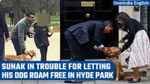 Rishi Sunak faces Police heat again for breaking Dog Rule In Hyde Park | Oneindia News