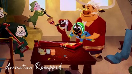Big Guy Doesn't Realize That This Herding Dog Is Not An Ordinary Dog | Animation Recapped
