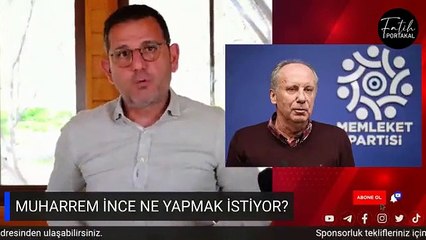 Download Video: Fatih Portakal'dan Muharrem İnce'ye sert sözler