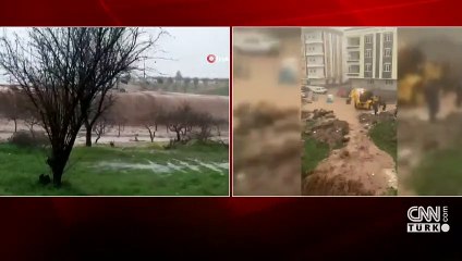 Son dakika... Şanlıurfa sele teslim! Dehşete düşüren görüntüler