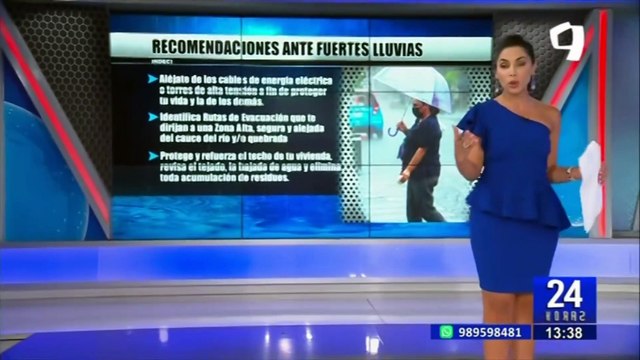 Ciclón Yaku: Conoce algunas recomendaciones ante las fuertes lluvias reportadas en el país