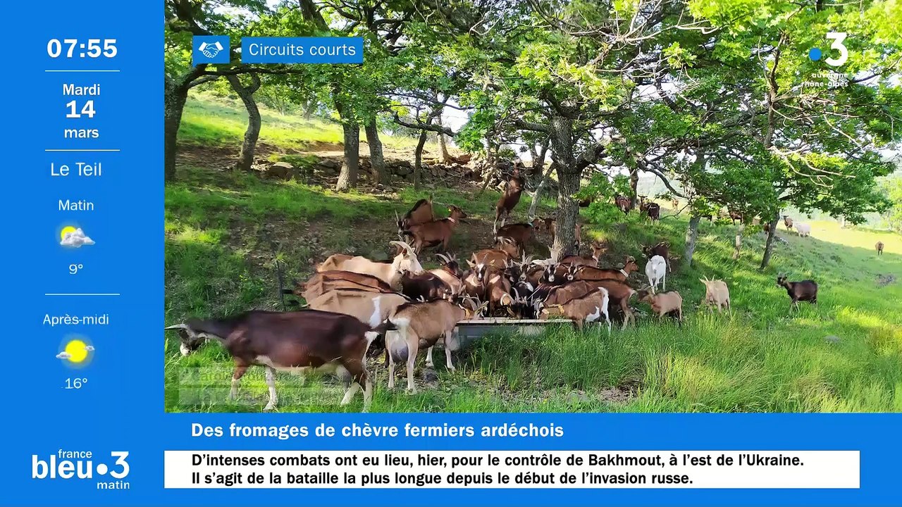 À Aubignas, les délicieux fromages de chèvre fermiers "La Cabriole" faits avec amour