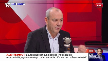 Laurent Berger: "Il n'y a pas de France des flemmards"