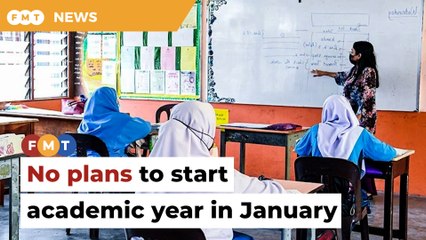 Govt not going back to starting school sessions in January yet
