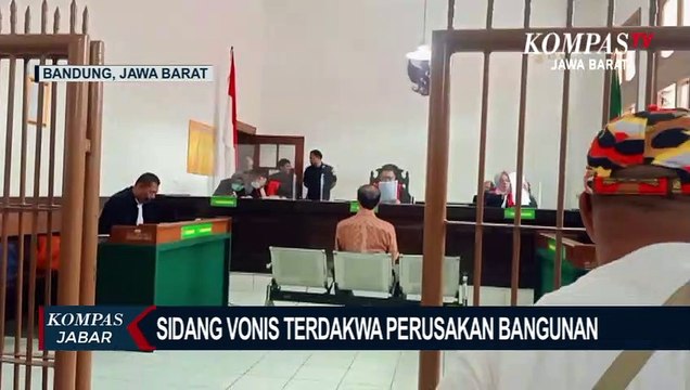 Hakim PN Bandung Vonis Bebas Terdakwa Perusakan Bangunan