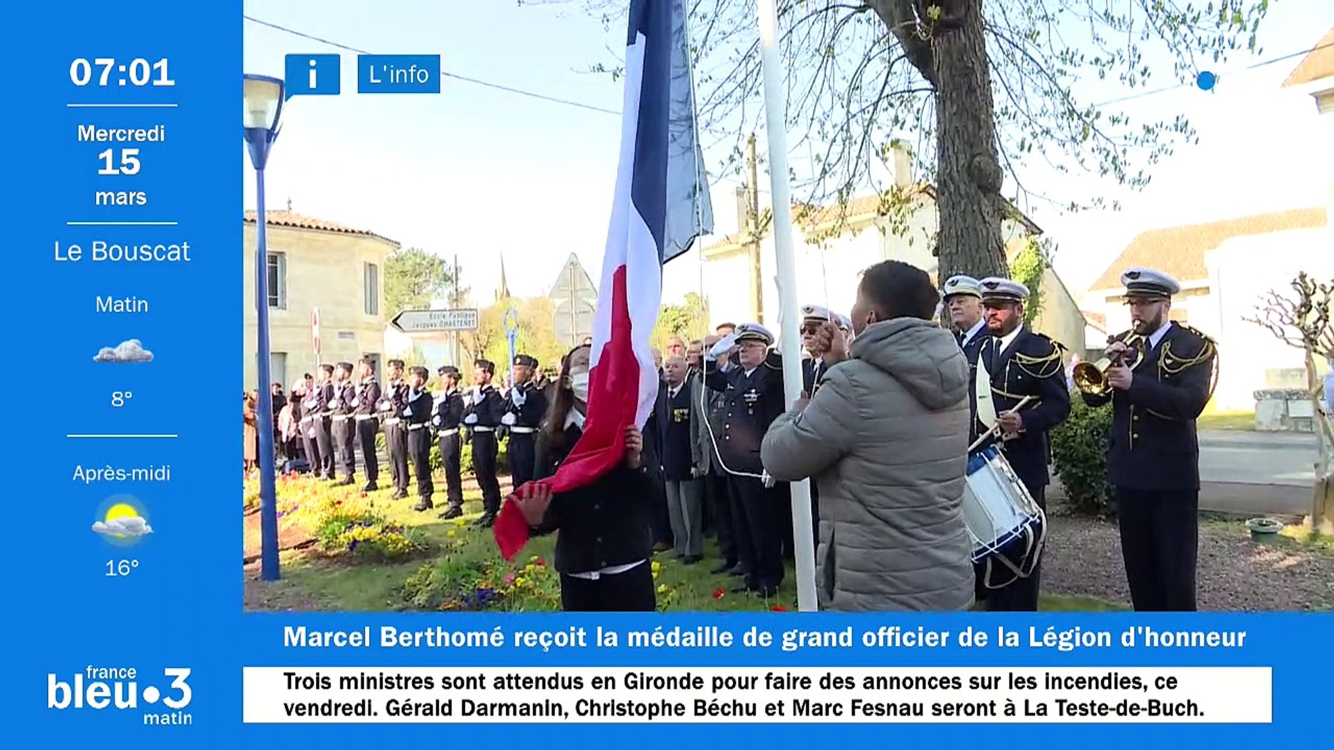 15/03/2023 - Le 6/9 de France Bleu Gironde en vidéo - Vidéo Dailymotion