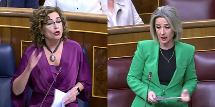 El surrealista argumento que esgrime María Jesús Montero para contrarrestar el chorreo de Inés Cañizares (VOX)