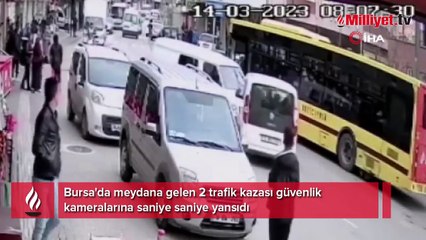 Bursa'da sürücülerin dalgınlıkları pahalıya patladı