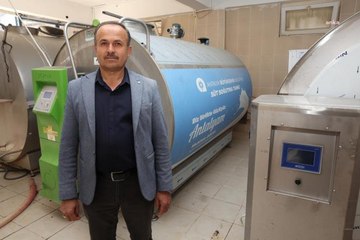 Antalya Büyükşehir'den Küçükköy'e 8 Tonluk Süt Tankı