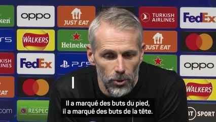 8es - Rose : “Félicitations à Erling”