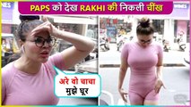 Are! Mai Gandi Lag... Rakhi Sawant Shouts At Paps, Ask Them To Leave