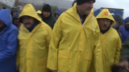 Bakan Soylu sel bölgesinde açıklamalarda bulundu