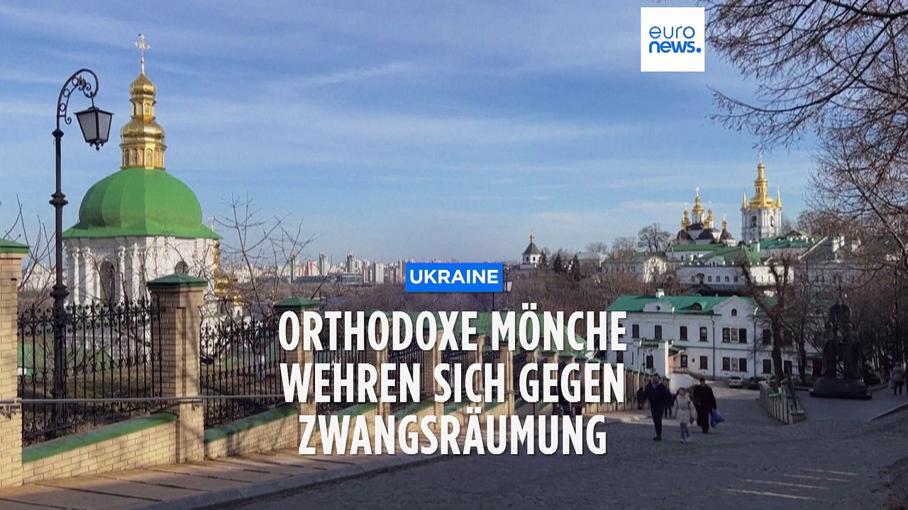 Kiewer Höhlenkloster: Mönche wehren sich gegen Zwangsräumung