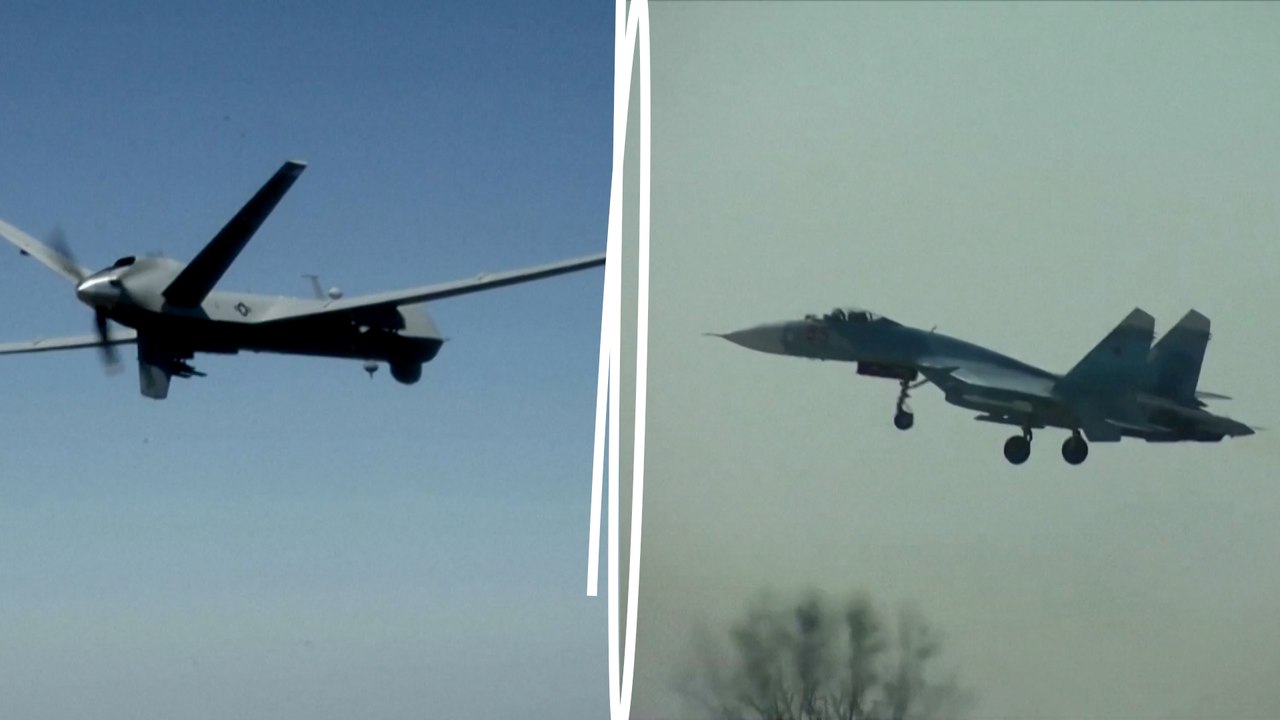 Drone américain abattu : « Les chasseurs russes ont déversé du carburant devant le drone »