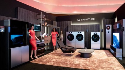 [기업] LG전자, 두바이서 신제품 발표...첨단제품 대거 선보여 / YTN