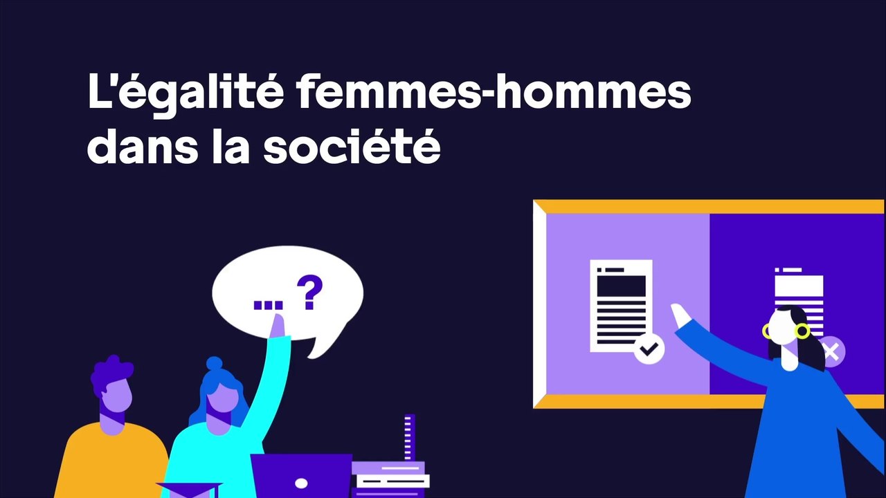 Ressources pédagogiques de l'Arcom : Comprendre l'égalité femmes-hommes dans la société