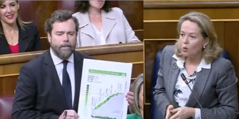 Iván Espinosa de los Monteros deja clavada a Nadia Calviño con una brillante exposición sobre el IPC