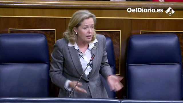 Calviño, a Vox: No se entiende que ustedes y el PP hayan votado en contra de las medidas para reforzar las rentas de las familias