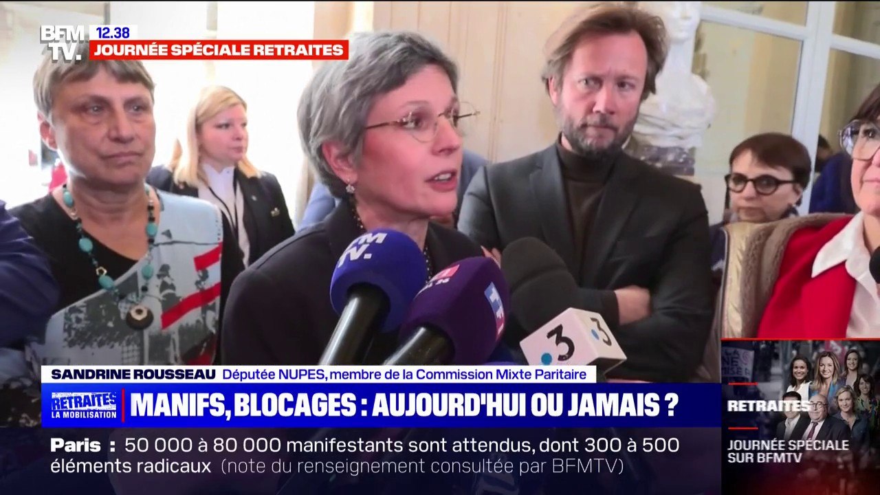 Sandrine Rousseau: "Ce qui se passe aujourd'hui est une forme de prise d'otage des Français par le gouvernement"