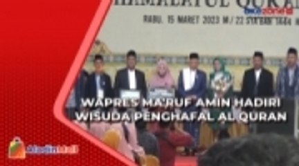 Ikuti Wisuda Hafizh di Jombang, Cucu Wapres Ma'ruf Amin Hafal Al Quran 30 Juz