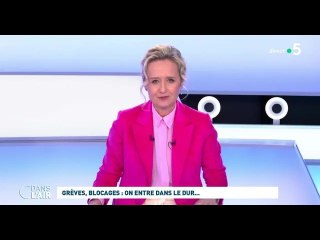 C dans l’air : Caroline Roux s’affole en direct, elle chute sur France 5