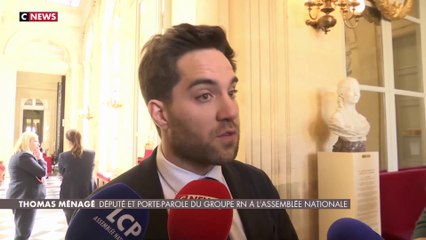 Thomas Ménagé accuse le Gouvernement «d’acheter des voix»