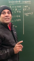 IMPORTANT CONSTANTS IN #SHORTS