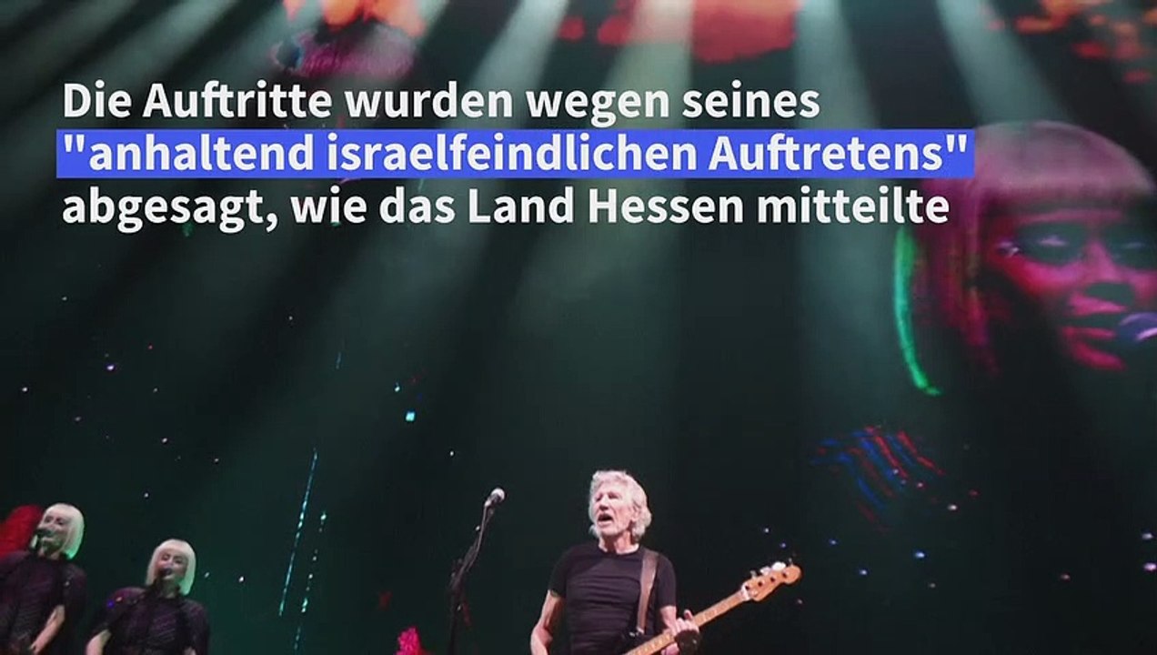 Roger Waters geht gerichtlich gegen geplante Absage von Konzerten in Deutschland vor