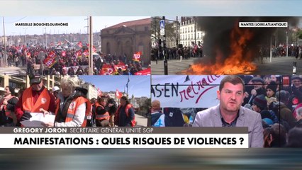 Video herunterladen: Grégory Joron : «L’utilisation du 49.3 ferait prendre un risque aux policiers car de l’autre côté il y aura une vraie radicalité et on sait qu’on sera de la chair à canon sur les manifestations»