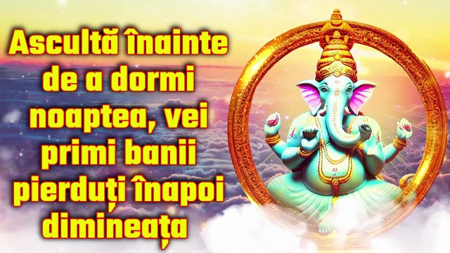 Ascultă înainte de a dormi noaptea, vei primi banii pierduți înapoi dimineața