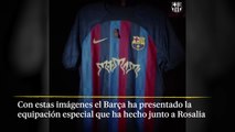 El Barça presenta una camiseta en colaboración con Rosalía y su 'Motomami'