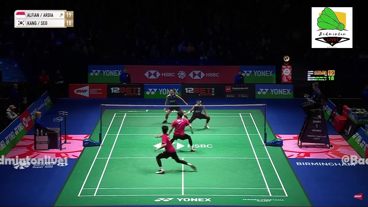 Fajar Alfian/Muhammad Rian Ardianto vs Kang Min Hyuk/Seo Seung Jae | R32 | All England 2023