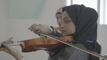 فرقة موسيقية نسائية في اليمن