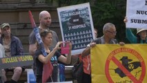 Avustralyalılar Aukus Nükleer Denizaltı Anlaşmasını Protesto Etti