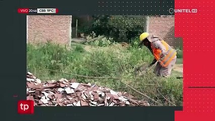 Realizan limpieza en las orillas del río Maylanco para evitar inundaciones