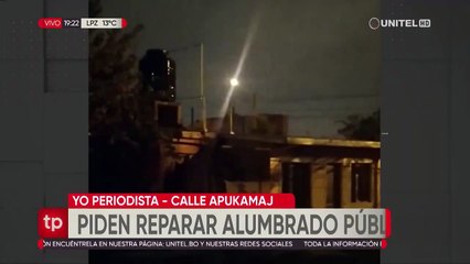 Reclaman por poste de luz en mal estado que desprende chispas en la calle Apukamaj