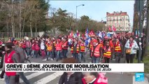 8e journée de mobilisation contre la réforme des retraites : le cortège parisien sur le départ