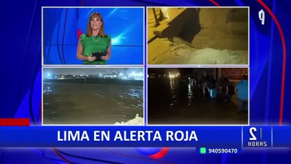 ¡Atención! Lima Metropolitana ingresa a alerta roja por lluvias, informa Senamhi