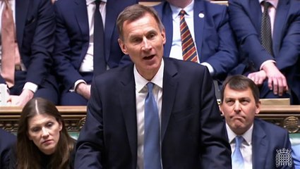 UK will not go into recession in 2023, Jeremy Hunt announces