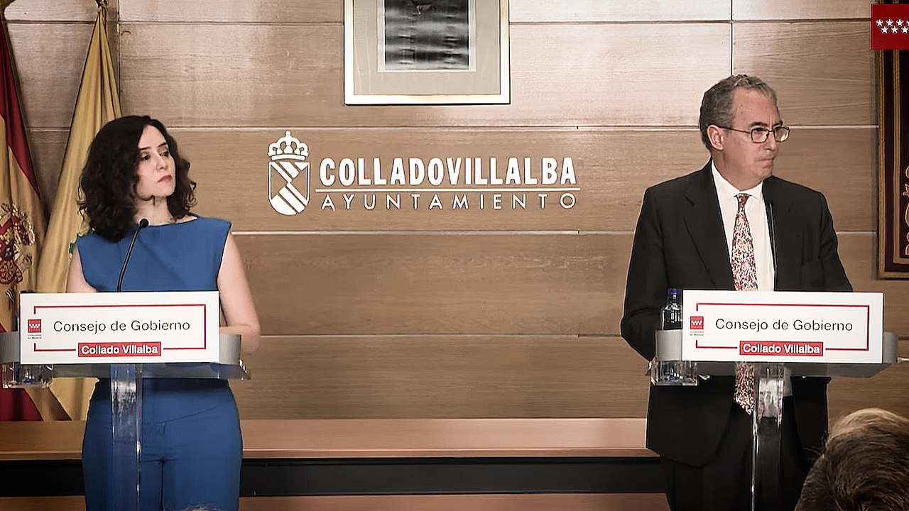 Ayuso y Ossorio justifican que el vicepresidente cobre el bono térmico señalando al marido de Mónica García por percibirlo