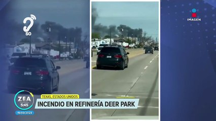 Se registra incendio en la refinería Deer Park
