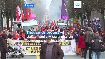 Another day of strike chaos in France ahead of key vote on pension reforms