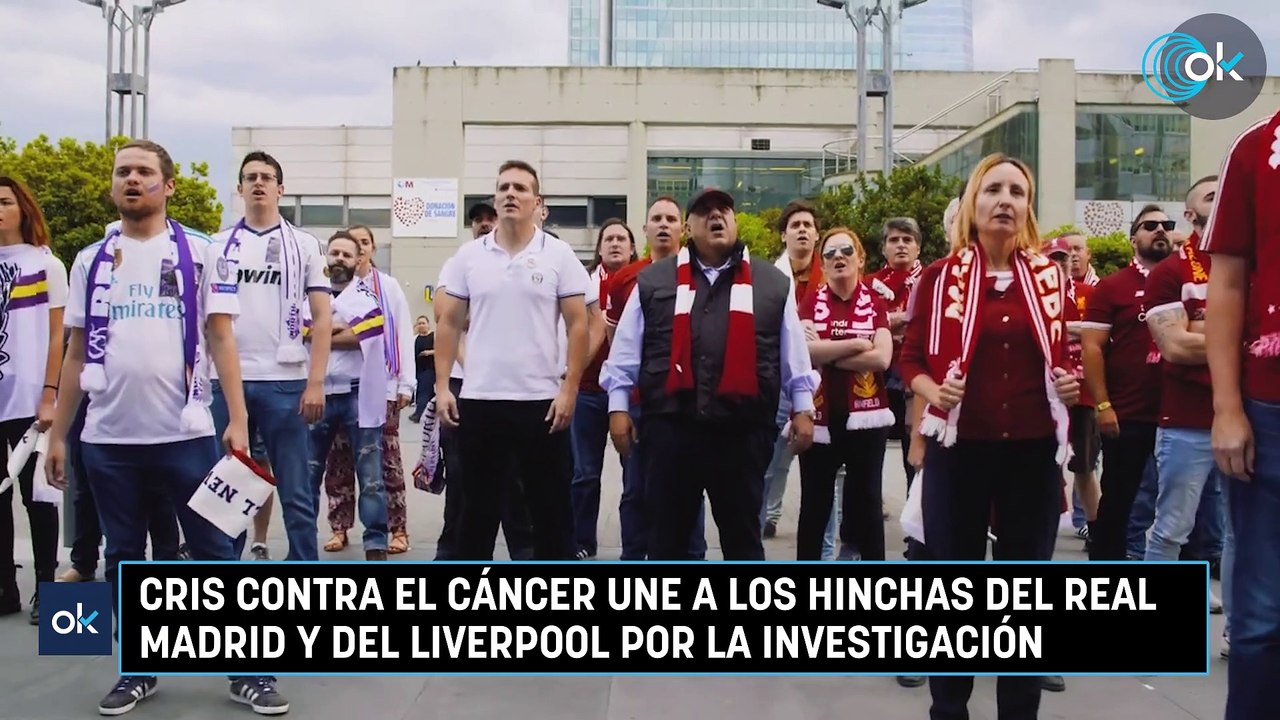 CRIS contra el cáncer une a los hinchas del Real Madrid y del Liverpool por la investigación