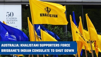 Khalistani supporters force Brisbane’s Indian Consulate to close down | PM Modi | Oneindia News